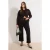 Trendyol Curve Dames Zwart Effen Hoge taille Grote maten Jeans