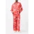 French Connection Alessandra Delphine Ls Shirt Cayenne Red/white