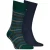 Tommy Hilfiger Sokken met patroon voor heren (Set van 2) (Marine, Groen)