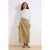 Trendyol Modest Dames Kaki Effen Maxi A-lijn Modest Rokken