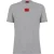 Hugo Diragolino T-shirt voor heren met logo op de borst (Grijs)