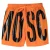 Moschino merklogo oranje korte zwemshort