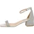 Steve Madden Gena-R Sandalen Hak – Zilverkleur –