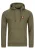 INDICODE JEANS Sweatshirt ‘Litcham’  olijfgroen
