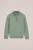 WE Fashion – Jongens trui met rits – Regular fit – Lichtgroen – Katoen –