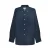 Lambretta Heren Pin Dot Lange Mouwen Shirt (Donker Marineblauw)