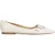 LK Bennett Brynn Curved Ballerina Shoes Off White