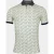 Baileys Polo korte mouw Groen Poloshirt Pique with all over 515230/72