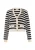 aleva Gebreid vest  navy / wolwit