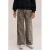 WE Fashion wide leg jeans met dierenprint – bruin