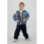 Vingino loose fit jeans dark blue denim