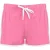 SF Women Dames/dames Retro Shorts (Helder Roze/Wit)