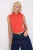 TRENDYOLMİLLA Dames Rood Effen Mouwloos Getailleerd Blouses