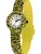 Hip Hop Horloge  geel / wit