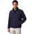 Pufferjas Cavallaro donkerblauw gevoerd