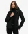 Klassieke Trekker-jas met Capuchon Black