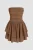 Strapless Gelaagd Mini-jurk