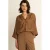 Expresso blouse bruin