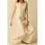 Sissy-Boy katoenen regular waist wide leg broek – ecru