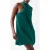 French Connection Ennis Satin Mini Asymmetric Dr Forest