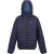 Regatta Dames/Dames Marizion Gewatteerd jack met capuchon (Marine/Zee Haze)