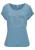 LASCANA Shirt  lichtblauw / zwart / wit