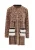 Faina Vest Dames Donker roze zwart