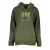 Leopard Hoodie Legergroen