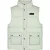 Malelions Men Crinkle Padded Vest | Aqua Grey