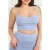 GUESS Marciano By  Flirt Sweater Cropped Bralette Sonic Top P
