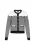 DreiMaster Maritim Gebreid vest  zwart / offwhite