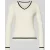 Christian Berg Woman Slim fit shirt met lange mouwen in gebreide look