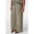 MS Mode wide leg regular waist broek kaki