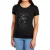 Batman Dames-T-shirt met nauwsluitende pasvorm „I Am The Shadows“ (Zwart)