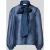Rich & Royal strikblouse in semitransparant design