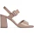 LK Bennett Rae High Sandal Nude
