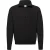 Fruit of the Loom Heren Klassiek Sweatshirt met Ritssluiting (Zwart)