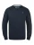 !Solid Sweatshirt ‘Benn’  navy / wit