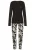 FRENCH CONNECTION Pyjama  crème / zwart