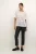 Blouse met korte mouwen Regular fit Chalk white