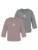 normani Shirt ‘Taupo’  grijs / grijs gemêleerd / rosa / wit