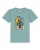 watabout.kids Shirt ‘Banana Rider’  geel / greige / smaragd / zwart