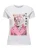 ONLY Shirt ‘ONLVIBE’  lichtbruin / rosa / wit