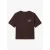 VERO MODA rechtvallend T-shirt met backprint – bruin