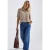 Street One Dames Silk-Look polo in Beige