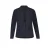 Plus Basics rechtvallende blazer van travelstof blauw
