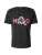 HUGO Shirt ‘Deyladec’  antraciet / rood / zwart / wit
