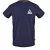 Aquascutum Heren borst Logo Regular T-Shirt (Marine)