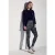 Street One Dames Legging met leopatroon in Grijs