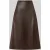 Apricot Midirok in lederlook